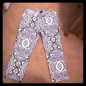 J.crew city fit capris